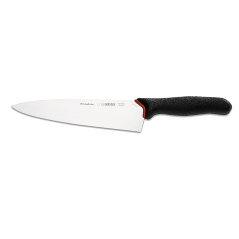 Giesser Chef's Knife Wide Blade 20cm, Plastic Handle Green, Prime Line