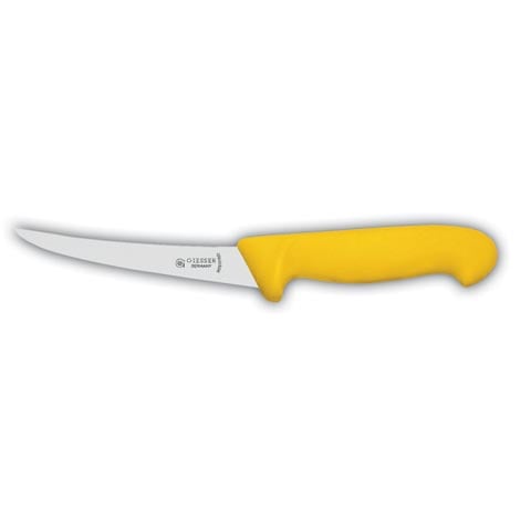 Giesser Boning Knife 15cm With Med Blade, Plastic Handle Yellow