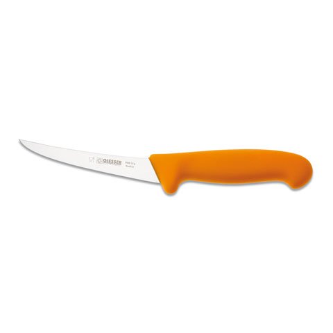 Giesser Boning Knife 13cm With Stiff Blade, Plastic Handle Yellow