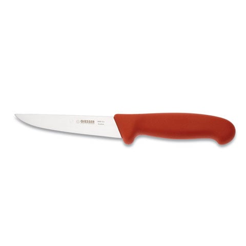 Giesser Sticking Knife 13cm, Plastic Handle Red