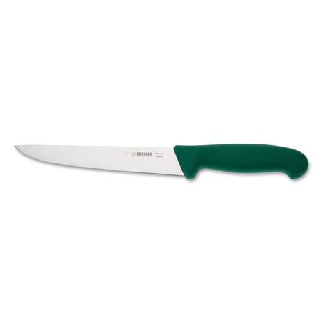 Giesser Sticking Knife 18cm, Plastic Handle Green