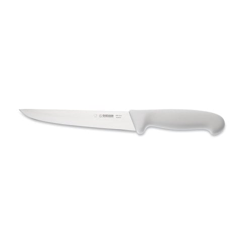 Giesser Sticking Knife 21cm, Plastic Handle White