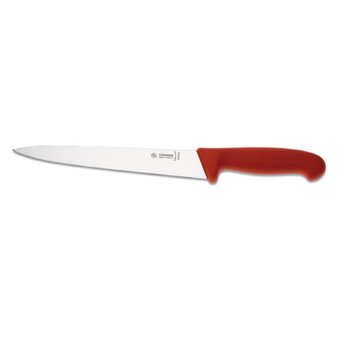 Giesser ticking Knife 22cm, Plastic Handle Red