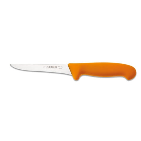 Giesser Boning Knife 13cm, Plastic Handle Yellow