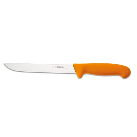 Giesser Boning Knife 18cm, Plastic Handle Yellow