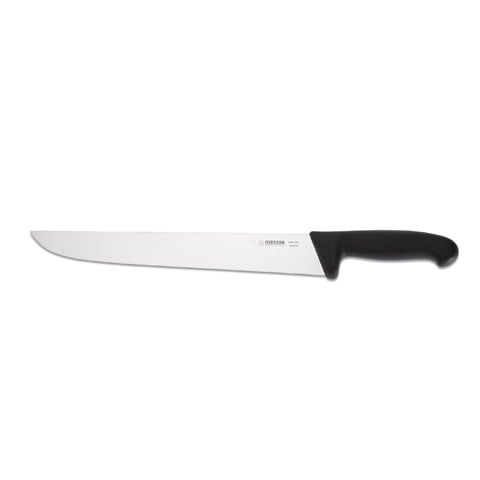 Giesser Butcher Knife 32cm Narrow Shape, Plastic Handle