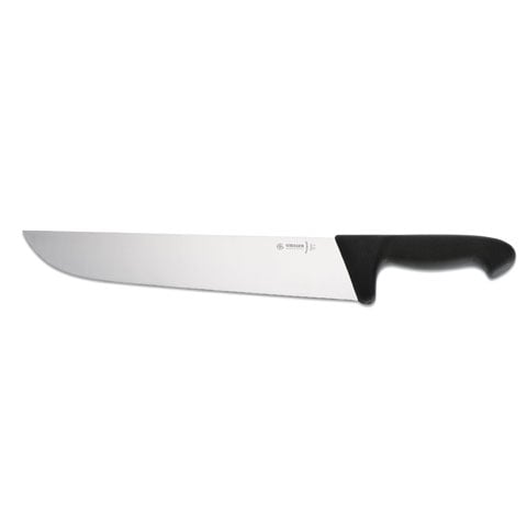 Giesser Bacon Knife 32cm With Heavy Wide Blade, Plastic Handle