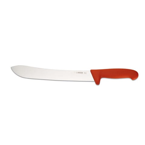 Giesser Steak Knife 27cm, Plastic Handle Red