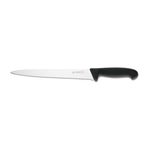 Giesser Ham Knife 28cm With Serrated Edge, Pointed Tip, Plastic Handle