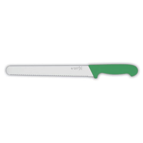 Giesser Ham Slicer 31cm With Serrated Edge, Plastic Handle Green