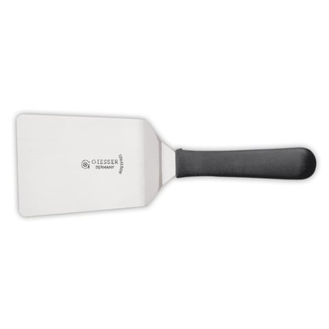 Giesser Spatula, Angular Broad, Plastic Handle, 16.5x11.5cm