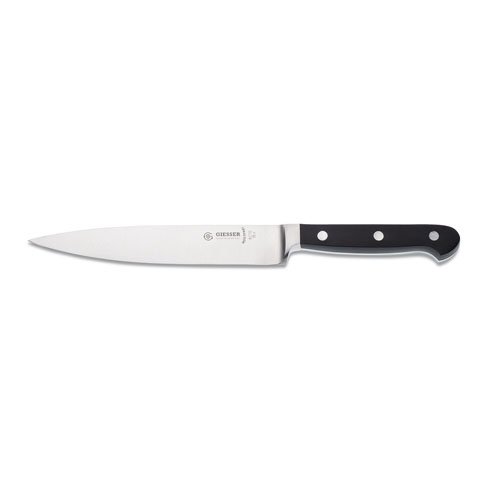 Giesser Cook's Knife 18cm With Narrow Forged Blade, POM Handle