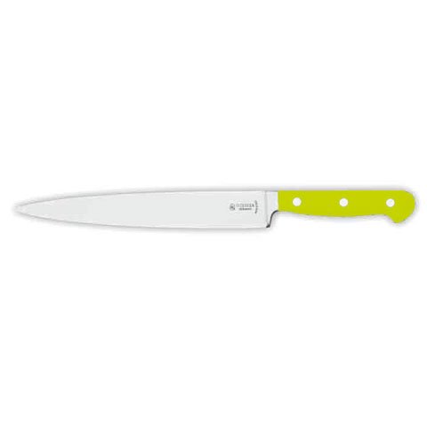 Giesser Cook's Knife 18cm With Narrow Forged Blade, POM Handle Yellow