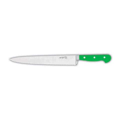 Giesser Cook's Knife 25cm With Narrow Forged Blade, POM Handle Green