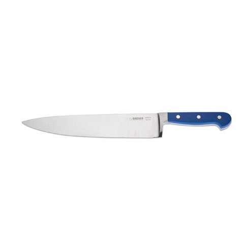 Giesser Chef's Knife 25cm With Forged Wide Blade, POM Handle Blue