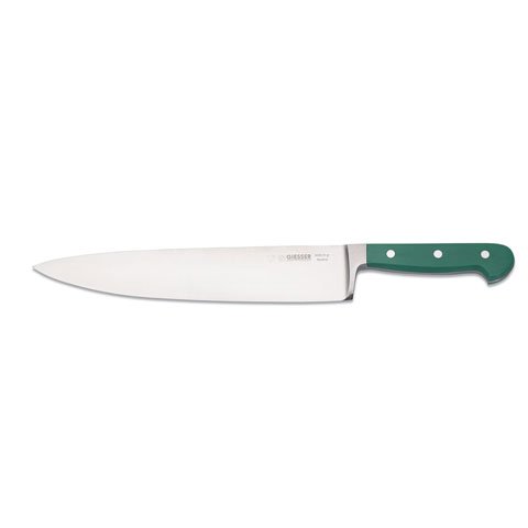 Giesser Chef's Knife 25cm With Forged Wide Blade, POM Handle Green