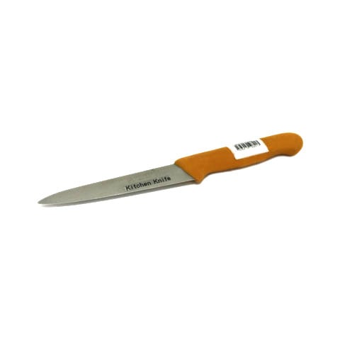 Giesser Kitchen Knife 13cm With Thin Blade, Plastic Handle Yellow