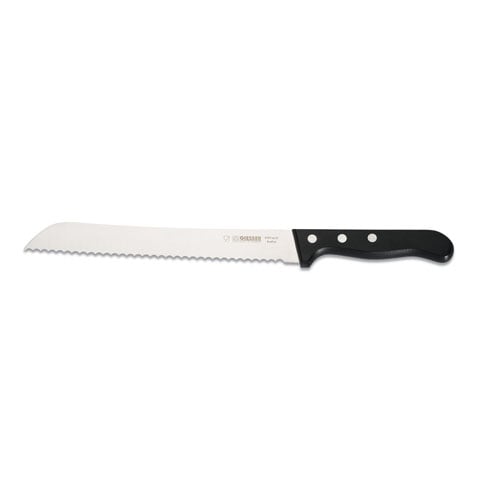 (13-00603) BREAD KNIFE 21cm w/WAVY EDGE, POM HDLE, GIESSER