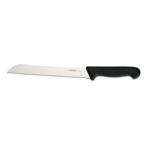 Giesser Bread Knife 21cm With Serrated Edge, Plastic Handle