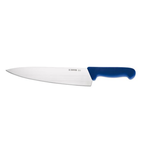 Giesser Chef's Knife 26cm With Wide Blade, Plastic Handle Blue