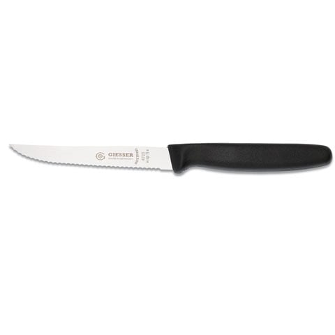 Giesser Steak Knife 11cm With Wavy Edge, Plastic Handle