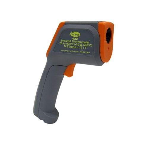 Cooper Infrared Gun-Style Thermometer with Dual Laser, -60°C To 500°C, ==1 Year Warranty ==