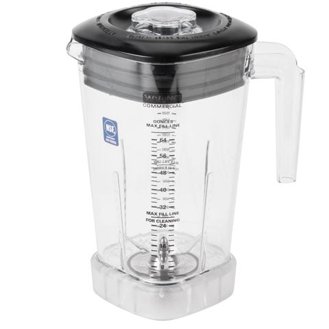 Waring Accessories, Bpa-Free Stackable Container With Blending Assembly & Lid For Mx Series, 2L