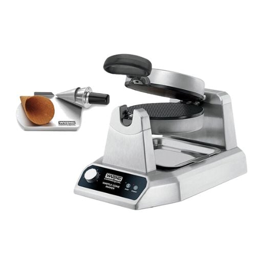 Waring Single Waffle Cone Maker With Cac121 Rolling & Forming Tool