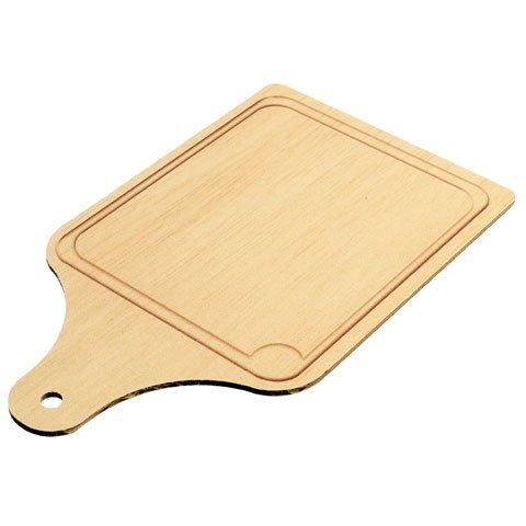 Solia Cardboard Bistro 'Wood' Serving Board L30xW18xH0.4cm, 20Pcs/Pkt
