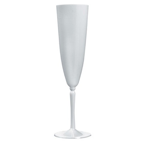 Solia White Champagne Cup 110ml, 6Pcs/Pkt