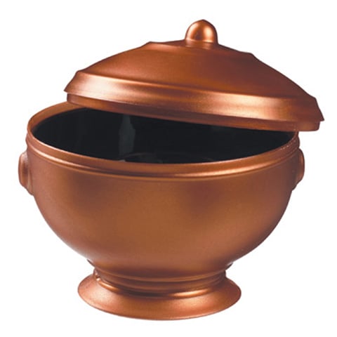 Solia Tureen With Lid 45ml Copper-Black, 24Pcs/Pkt