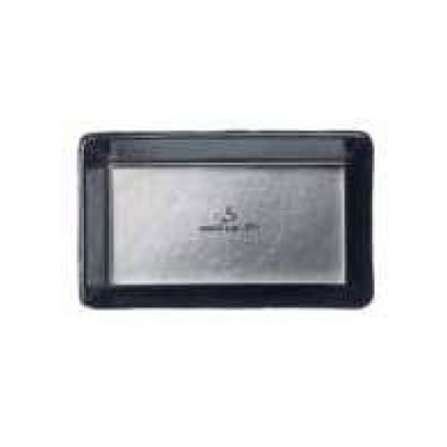 Solia Sugarcane Pulp Biodegradable Quartz Plate With Black Pe Coating L10xW6xH1.6cm, 50Pcs/Pkt, 8Pkts/Ctn