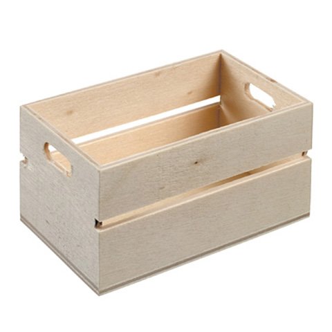 Solia Mini Wooden Crate, 10Pcs/Pkt
