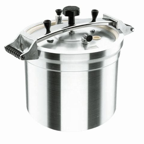 Lacor Robust Aluminium Heavy-Duty Pressure Cooker Ø41.8xH23cm, 30L