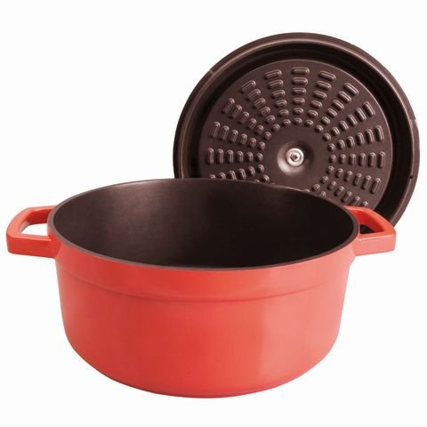 Lacor Cast Aluminium Round Casserole Ø16xH7cm, 1.3L