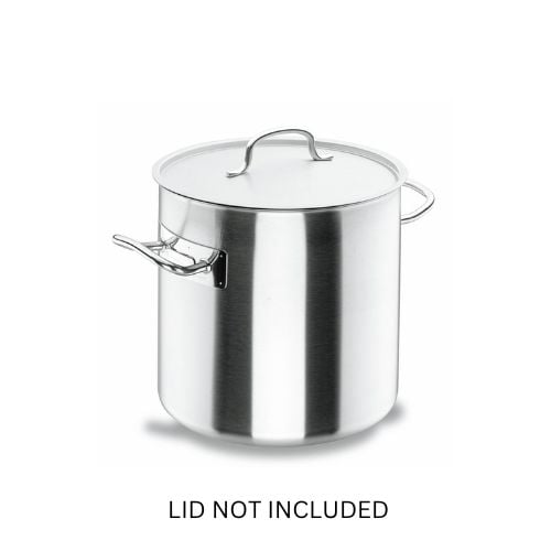 Lacor Chef Classic 18-10 Stainless Steel Stock Pot (Without Lid) Ø24xH24cm, 10.5L