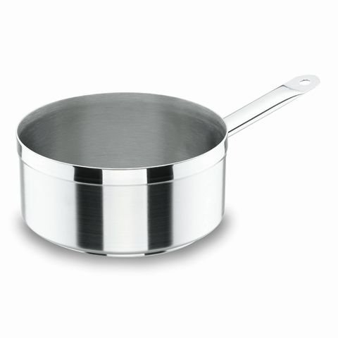 Lacor Chef Luxe 18-10 Stainless Steel Sauce Pan (Without Lid) Ø12xH7cm, 0.75L