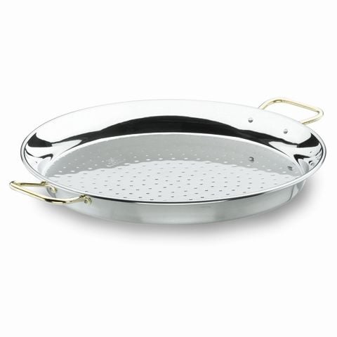 Lacor Stainless Steel Paella Pan Ø30xH4.5cm