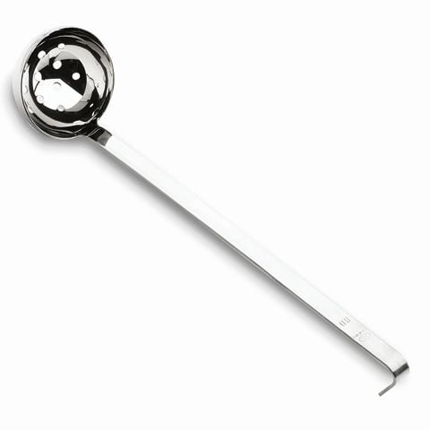 Lacor Stainless Steel Perforated Ladle Ø8xL30cm, 0.12L