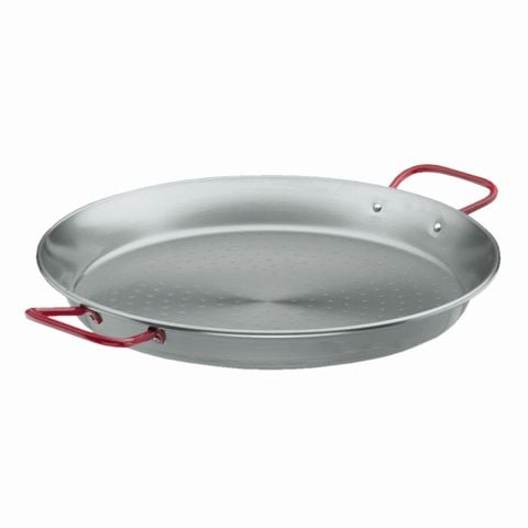 Lacor Black Steel Paella Pan Ø20xH4cm