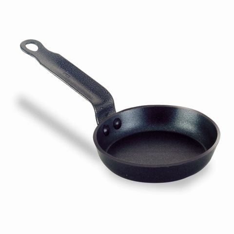 Lacor Black Steel Non-Stick Blinis Pan Ø12xH2.5cm