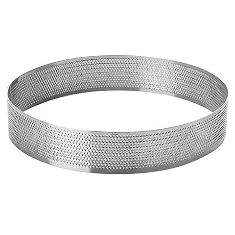 Lacor Stainless Steel Perforated Cake Ring Ø16x2cm