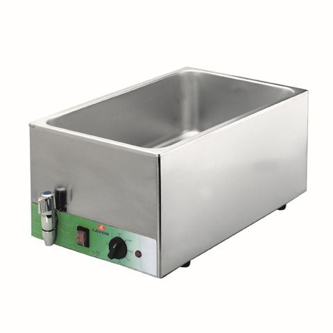 Lacor Stainless Steel Gn 1/1 Electric Bain-Marie L53xW35xH25cm (Int:H15cm), 24L, 230V/1200W