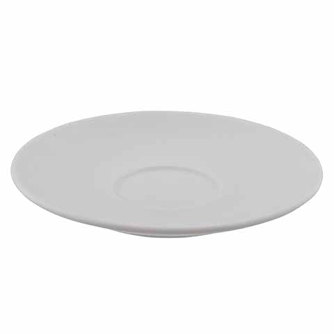 Patra Coupe Saucer 14.5cm, Porcelain White