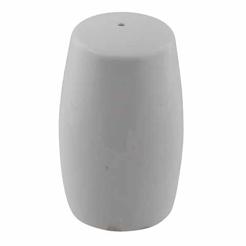 Patra Salt Shaker, With 1 Hole, Porcelain White