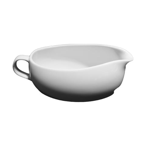 Patra Sauce Boat 320cc, Porcelain White