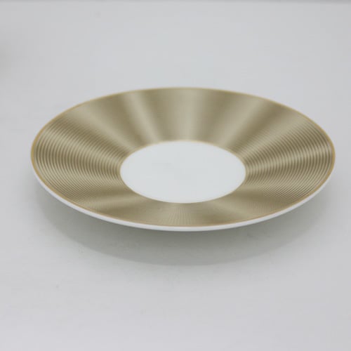 Nikko Saucer Ø16.5xH2.2cm, Silk Champagne, Fine Bone China