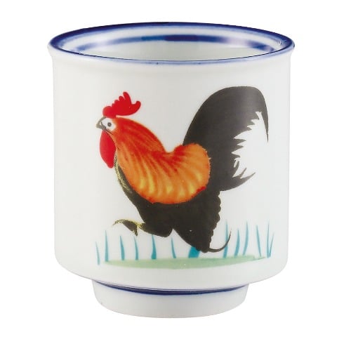 Rooster Series Tea Cup Ø6.5xH7cm