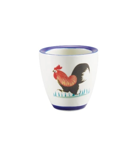 Rooster Series Tea Cup Ø7.6xH7.7cm