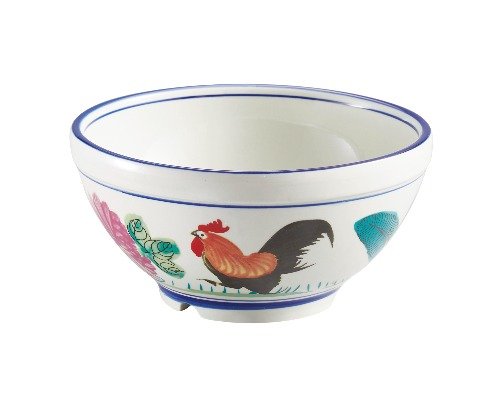 Rooster Series Conical Bowl 6"